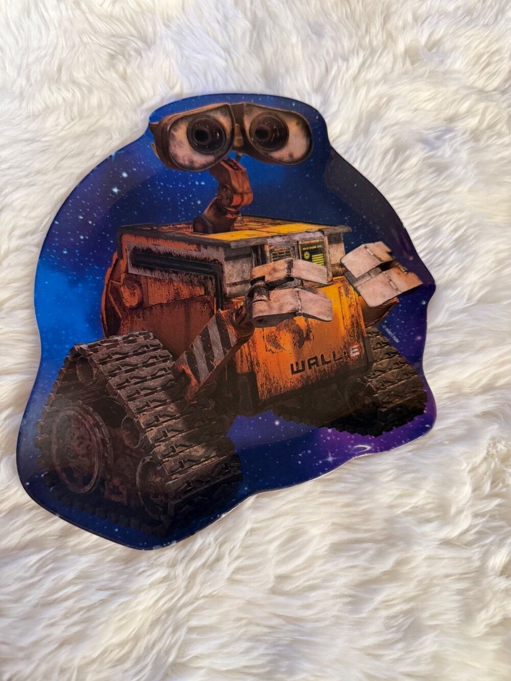 Disney Store Exclusive WALL-E Robot Melamine Plastic Kids Plate 8"